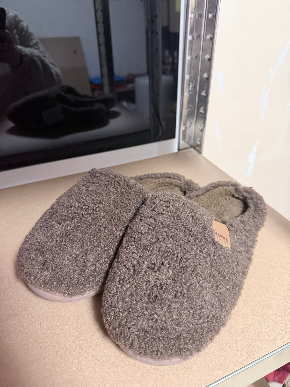 Teddy sloffen